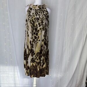 Just...Taylor Animal Print Midi Dress